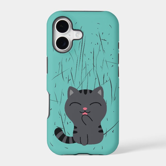 Art of Scratching Illustration Iphone Case (Back)