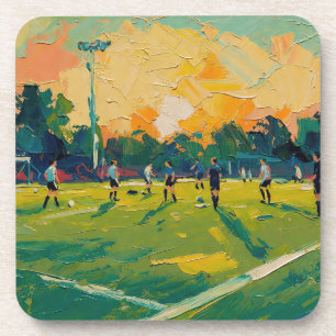 Art of Soccer (#2) Beverage Coaster
