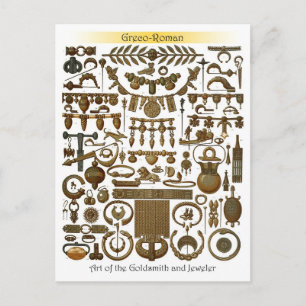 Art of the Goldsmith and Jeweler (Greco-Roman) Postcard