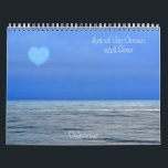 Art of the Ocean and Seas Calendar<br><div class="desc">This pretty sea calendar features my original photographic art – my photographs of oceans and beaches from my travels, processed in a watercolor painterly style. These calendars are high quality and vibrant. You may choose other sizes and other options if desired. This unique calendar would make a great gift for...</div>