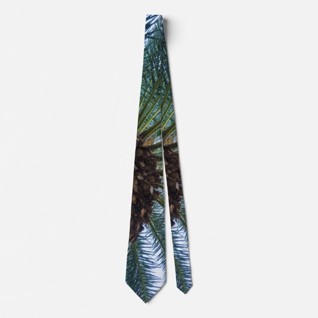 Art Of The Palm Tree Neck Tie (Front)