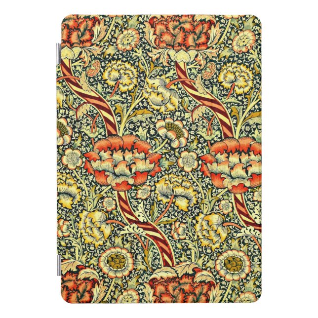 Art of William Morris, floral pattern, iPad Pro Cover (Front)