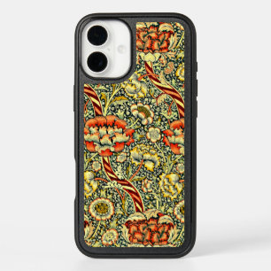 Art of William Morris, floral pattern, iPhone 16 Mini Case