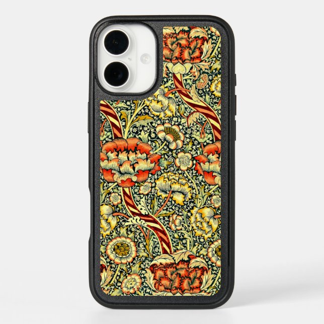 Art of William Morris, floral pattern, Otterbox iPhone Case (Back)