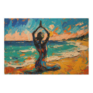 Art of Yoga (#1) oil painting