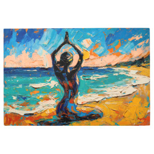 Art of Yoga (#1) oil painting