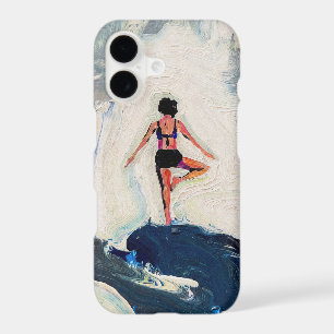Art of Yoga: Balanced Beauty (Oil Painting No. 1) iPhone 17 Case