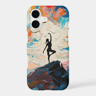 Art of Yoga: Balanced Beauty (Oil Painting No. 2) iPhone 17 Case