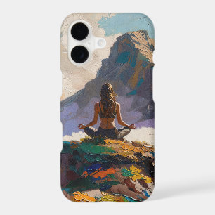 Art of Yoga: Balanced Beauty (Oil Painting No. 4) iPhone 17 Case