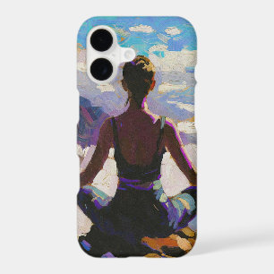 Art of Yoga: Balanced Beauty (Oil Painting No. 5) iPhone 17 Case