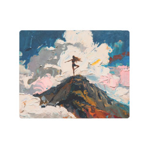 Art of Yoga: Balanced Beauty (Oil Painting No. 6)