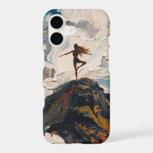 Art of Yoga: Balanced Beauty (Oil Painting No. 6) iPhone 17 Case