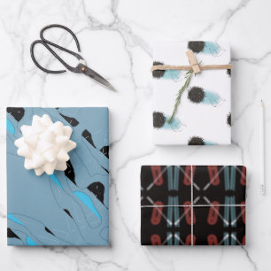 ART ON WRAPPING PAPER, MY FAVE! PAPER SHEETS