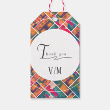 Art Paint Colorful Modern Abstract Thank You