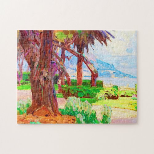 Art painting by Carl Moll  Jigsaw Puzzle