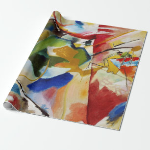 Art painting design pattern Wrapping Paper