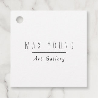 Art Painting Gallery Hang Tags, Price Tags