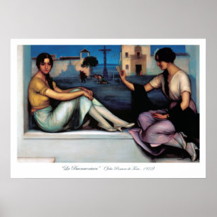 Art Painting, Good luck, Julio Romero de Torres Poster