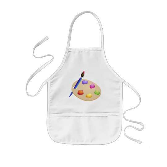 Art Painting Party Kids Apron