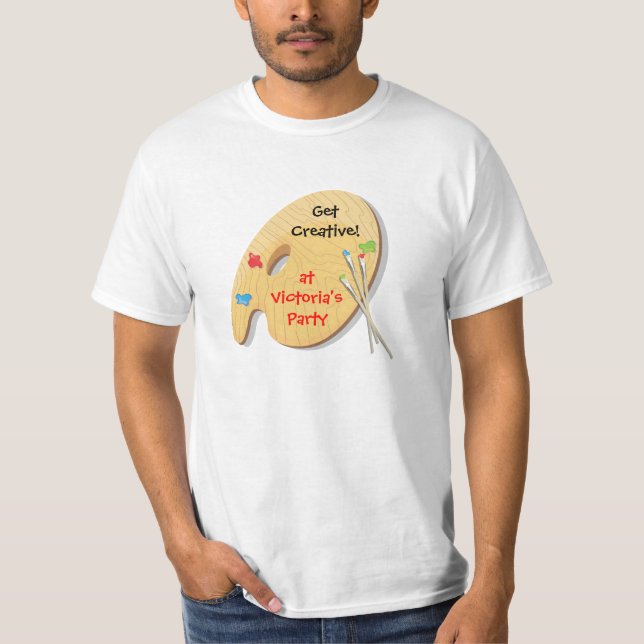 Art Painting Party t-shirt (Front)