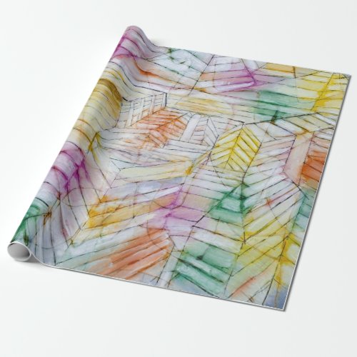 ART painting pattern Wrapping Paper