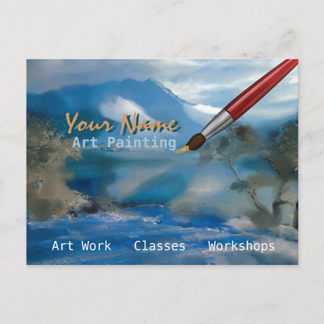 Art Painting - Postcard (Front)
