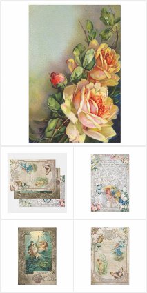 Art Papers for Decoupage & Crafting
