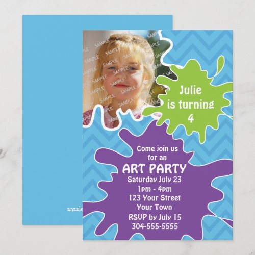 Art Party Announcements