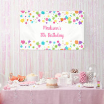Art Party Paint Party Birthday Banner