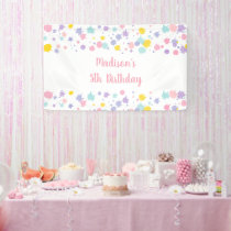 Art Party Paint Party Pastel Birthday Banner