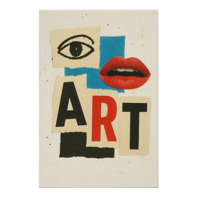 Art Paste Display Poster (Front)