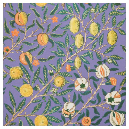 Art Patern William Morris Fruit Pomegranate vintag Fabric