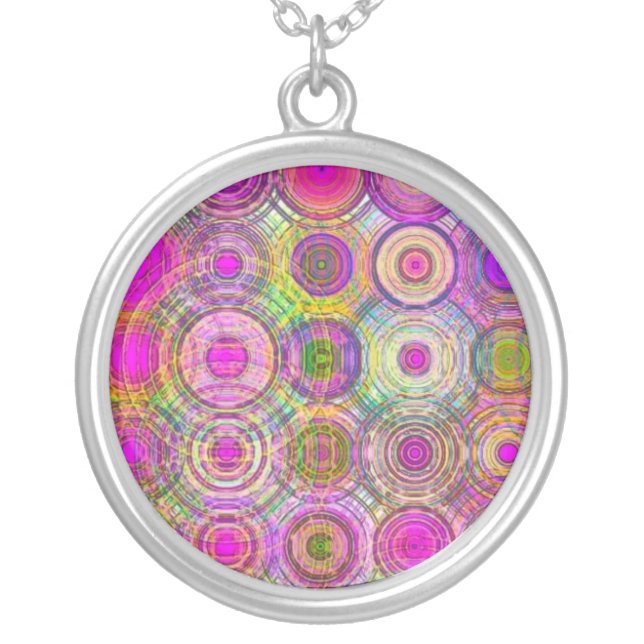 Art Pendant Necklace #54 (Front)