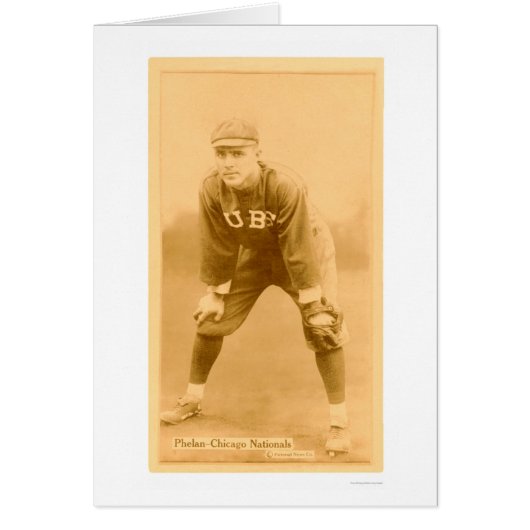 Art Phelan Chicago Cubs Baseball 1914 Cards (Front)