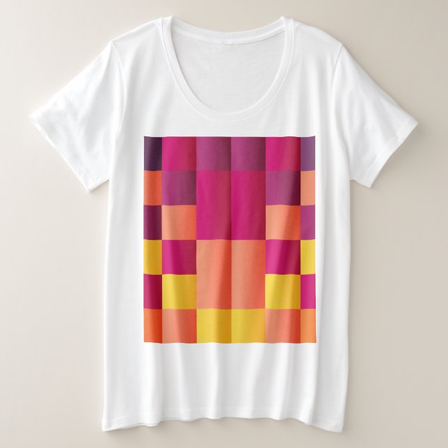 Art Plus Size T-Shirt (Design Front)