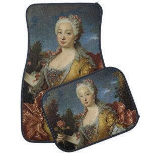 Art Portrait car floor mats