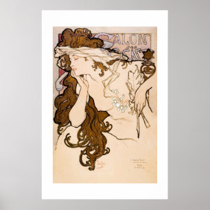 ART POSTER : ALPHONSE MARIA MUCHA : SALON DES CENT
