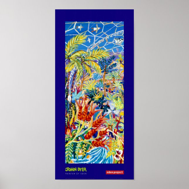 Art Poster: Blue Painter of Eden Poster (Front)