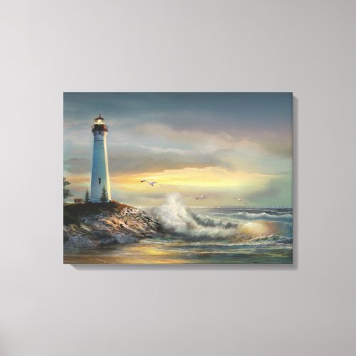 Art Print Crisp Point Lighthouse