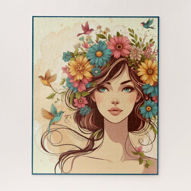  Art Print Puzzles Summers End (Vertical)
