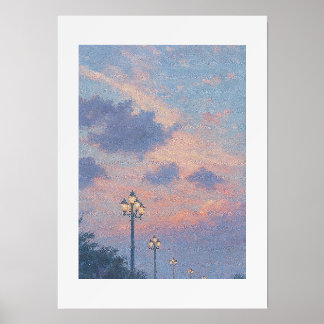 Art Print "Streetlights" Holder