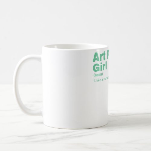 Art Punk Girl _ Art Punk  Coffee Mug