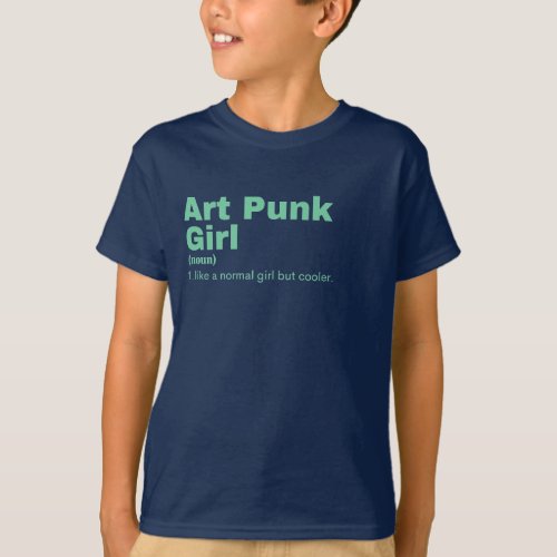 Art Punk  Girl _ Art Punk  T_Shirt