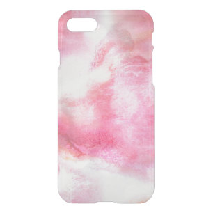 art red avant-garde background hand paint 2 iPhone SE/8/7 case