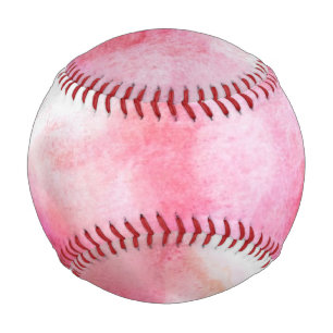 art red avant-garde background hand paint baseball