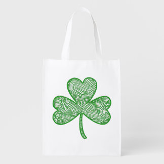 art reusable grocery bag