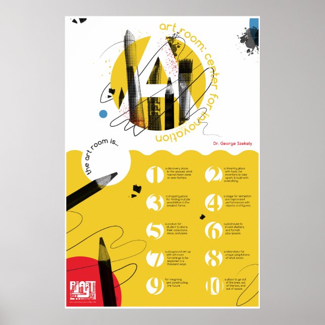 Art Room: Center for Innovation Poster (Front)