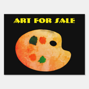 Art sale sign