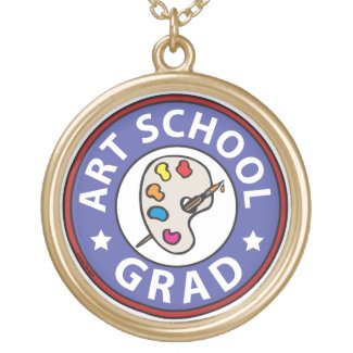 Art School Graduation Necklace