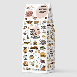 Art Single Mom Daily Affirmations Positive Say Roasted Coffee
